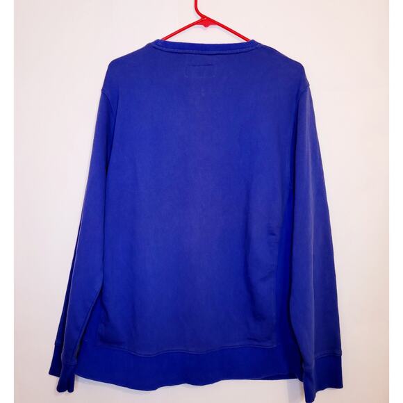 Vintage Undefeated "The U Man" graphic blue pull over sweatshirt size XL - Picture 2 of 11
